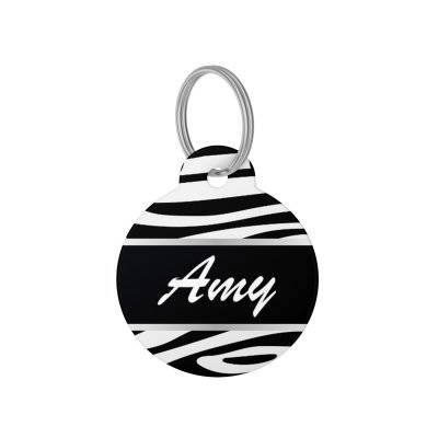 Dog ID tag Collection Zebra