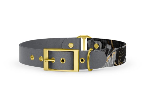 Dog collar Duo Collection Onyx