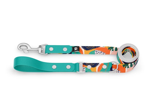Dog leash Duo Collection Teal